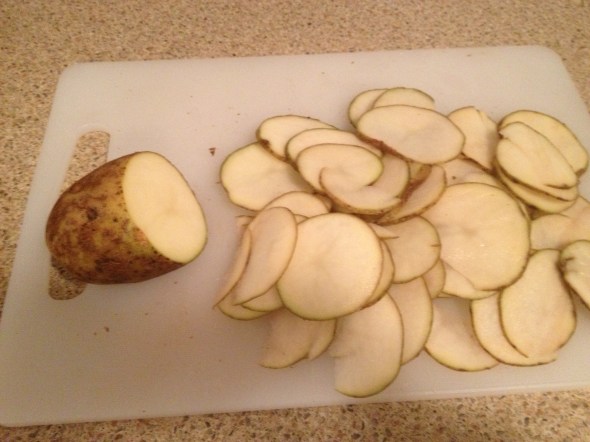 Thin Potato Slices